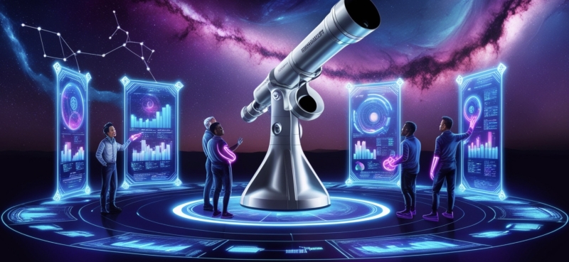 Utjecaj velikih podataka u astronomiji: Kako znanost o podacima otkriva tajne svemira