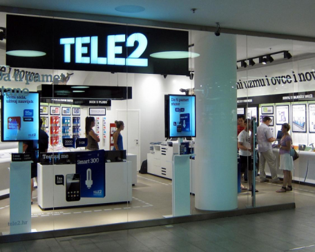 Prihodi tvrtke Tele2 Hrvatska u prvom tromjeseju porasli 14,5 posto