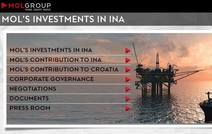 MOL objavio informaciju o pozicijama u pregovorima o budunosti Ine